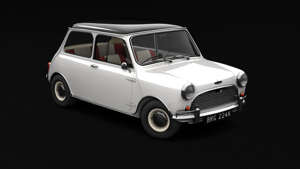 Austin Mini Cooper S 1275, skin old_english_white