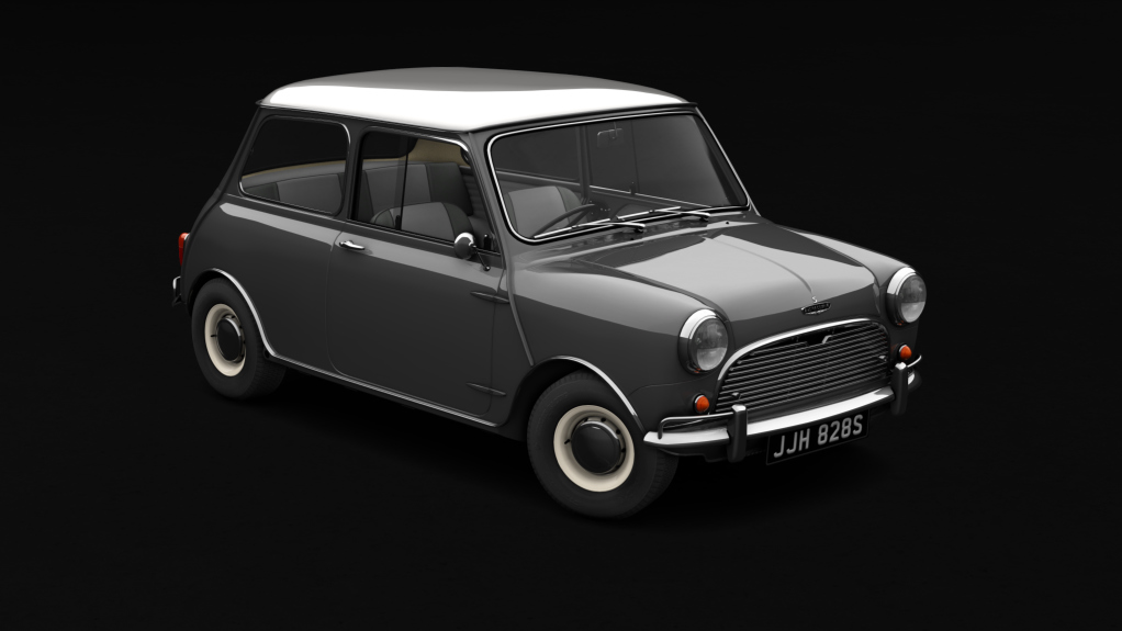 Austin Mini Cooper S 1275, skin smoke_grey