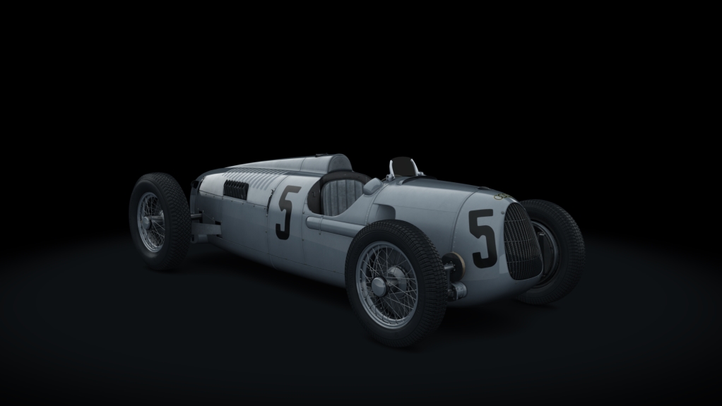 Auto Union Type C, skin 5_silver