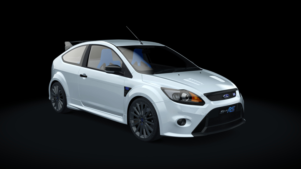 Ford Focus RS MK2, skin 01_Frozen_white