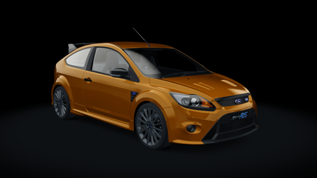 Ford Focus RS MK2, skin 06_Burn_orange