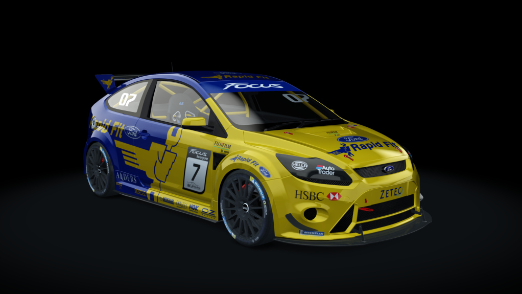 Ford Focus RS MK2 Junior CUP, skin 07_Rapid_Fit