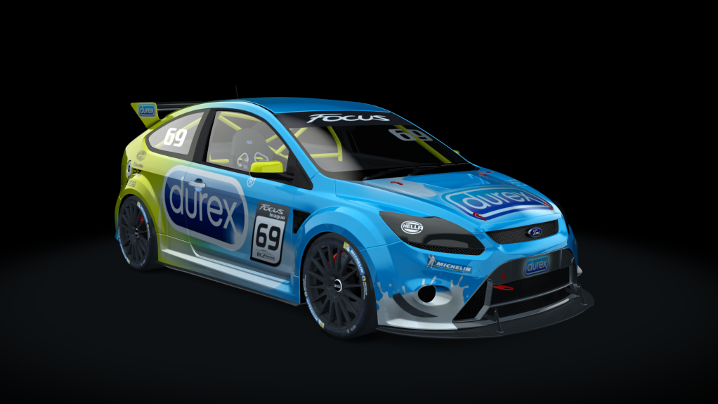 Ford Focus RS MK2 Junior CUP, skin 69_Durex