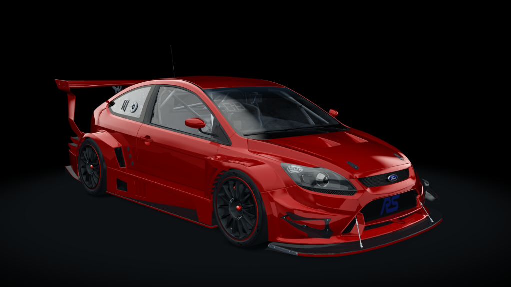 Ford Focus RS MK2 Super CUP, skin 99_Street_red
