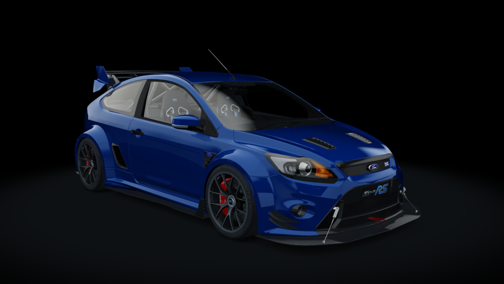 Ford Focus RS MK2 Time Attack, skin 02_Performance_blue