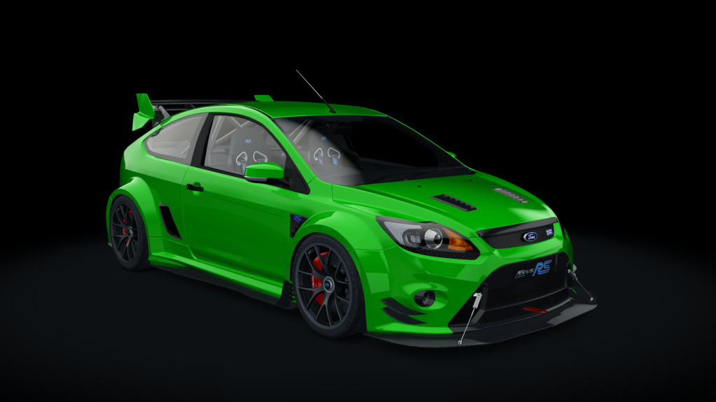 Ford Focus RS MK2 Time Attack, skin 03_Ultimate_green