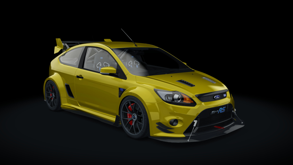 Ford Focus RS MK2 Time Attack, skin 05_Super_yellow