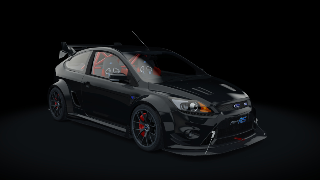 Ford Focus RS MK2 Time Attack, skin 07_Black