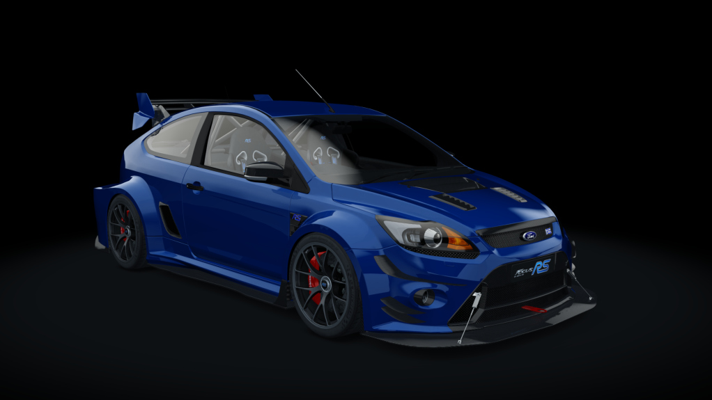 Ford Focus RS MK2 Time Attack Evolution, skin 02_Performance_blue