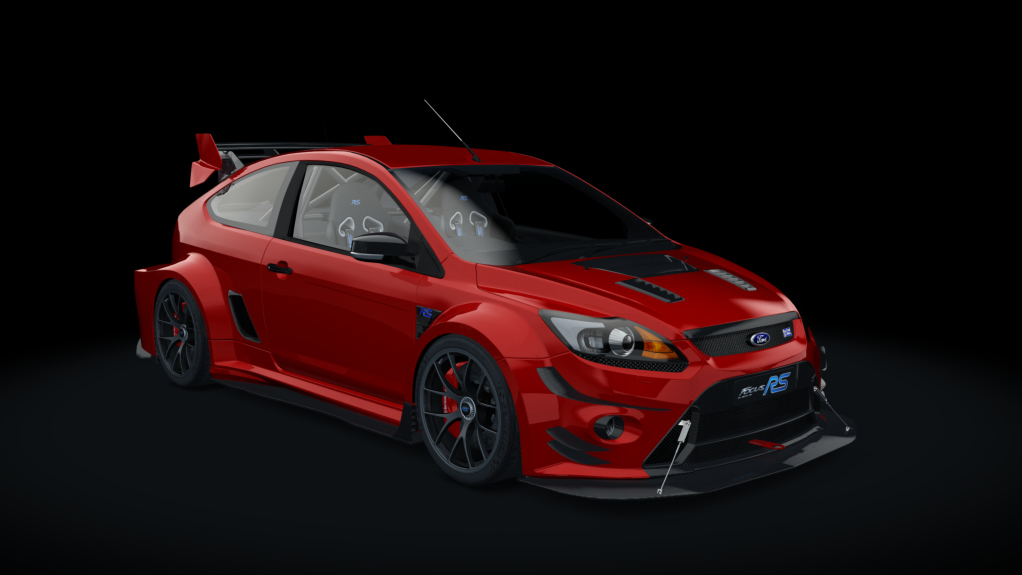 Ford Focus RS MK2 Time Attack Evolution, skin 10_Performance_red