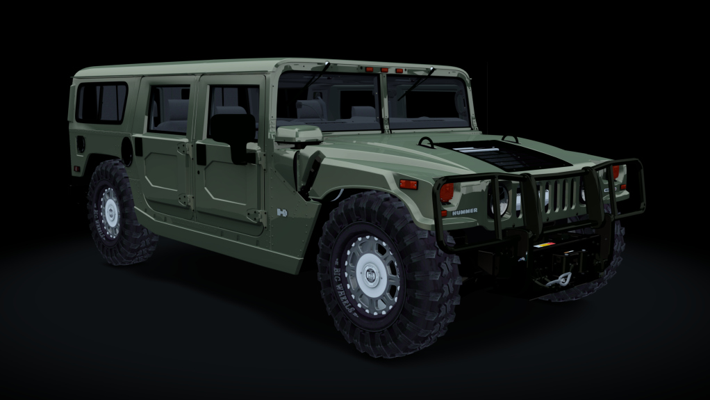 Hummer H1 Alpha, skin mystic_green_metallic