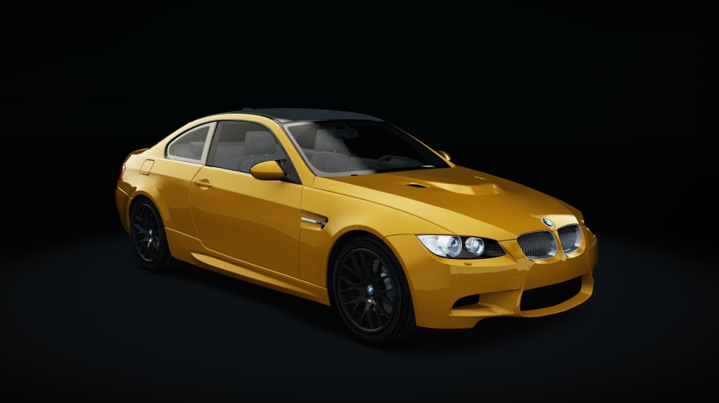 BMW M3 E92, skin Orange