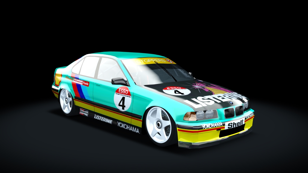 BTCC 1992 BMW 318i, skin Soper4