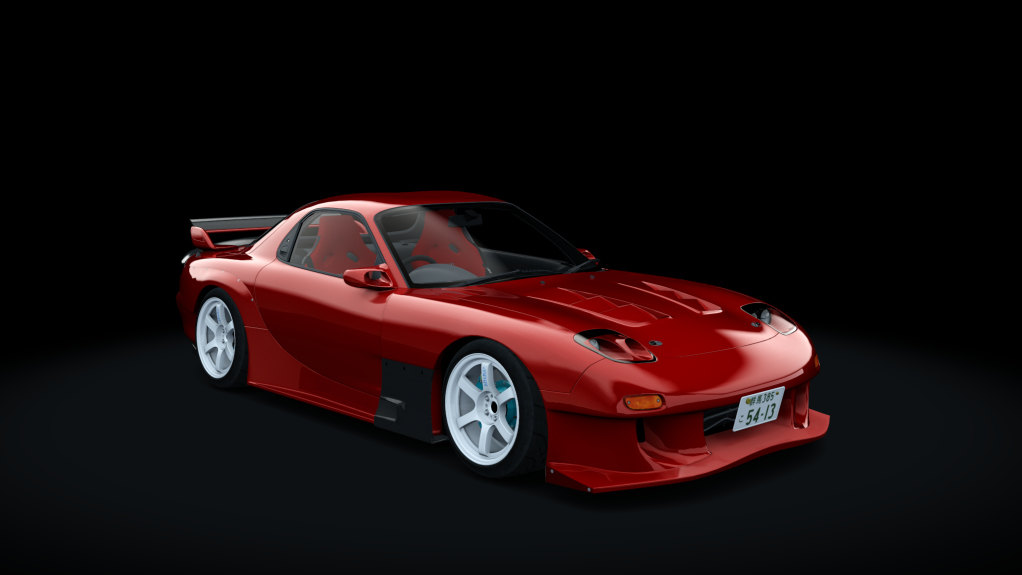 Mazda RX-7 Spirit R (GRAMS LIGHT 57D), skin 06_blaze_red