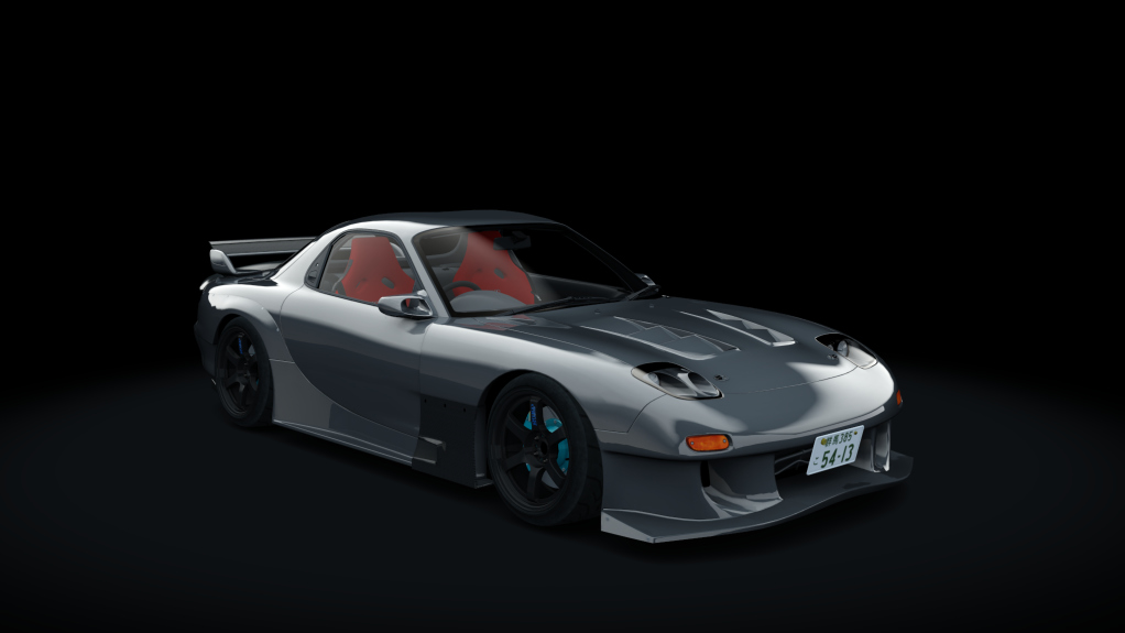 Mazda RX-7 Spirit R (GRAMS LIGHT 57D), skin 08_titanium_grey