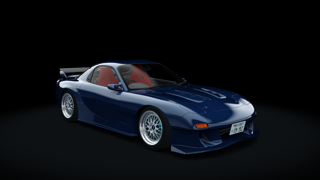 Mazda RX-7 Spirit R (BBS LM), skin 10_blue_mica