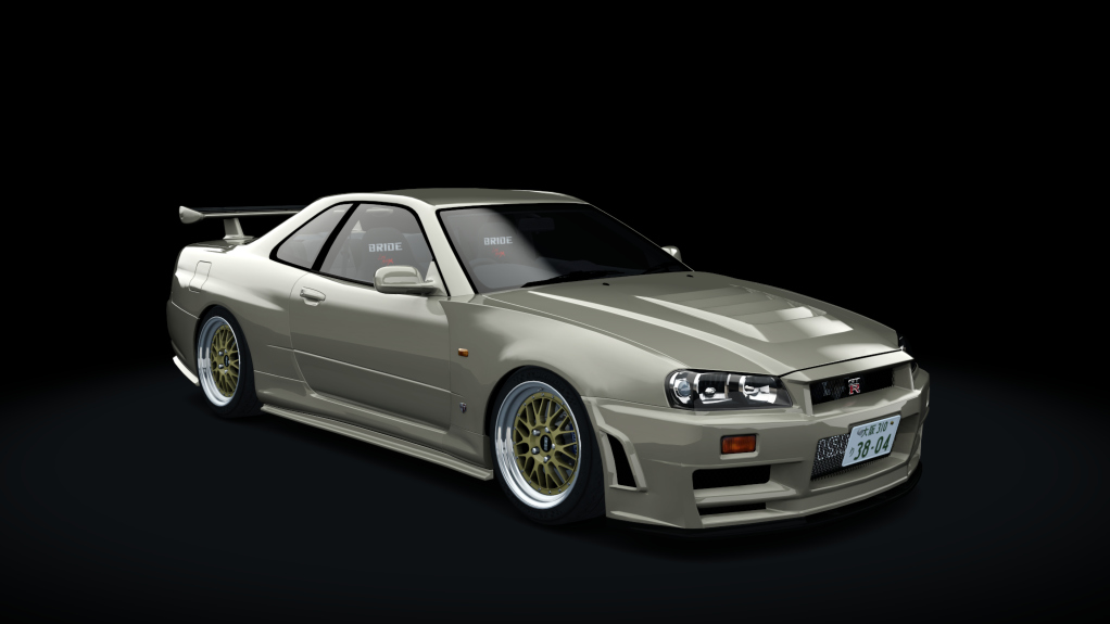 Nissan Skyline GTR R34 V-Spec (BBS LM), skin 09_silica_breath