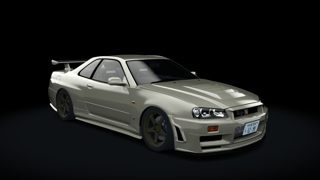 Nissan Skyline GTR R34 V-Spec (NISMO LMGT4), skin 09_silica_breath