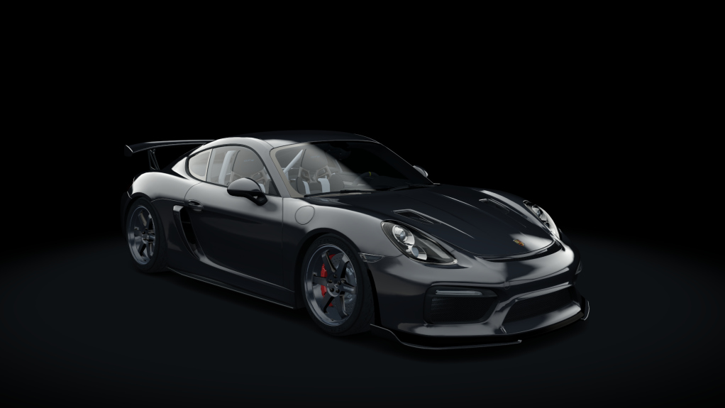 Porsche Cayman GT4 (6MT), skin 01_agate_grey_metallic