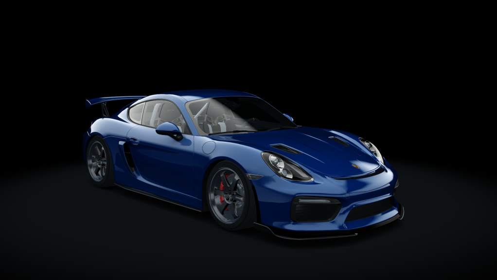 Porsche Cayman GT4 (6MT), skin 09_sapphire_blue_metallic
