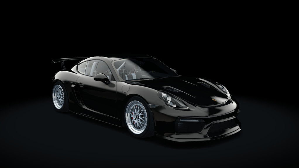 Porsche Cayman GT4 (GTS PDK Conversion), skin 02_black
