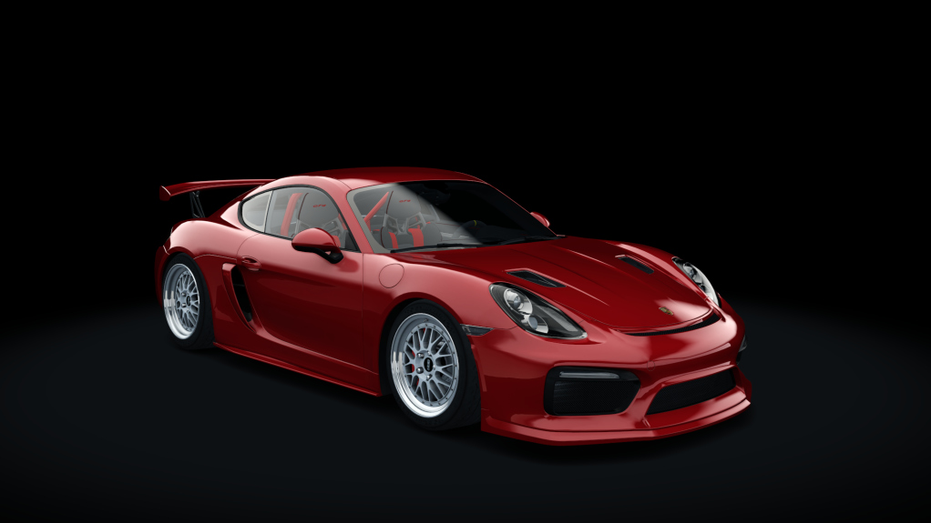 Porsche Cayman GT4 (GTS PDK Conversion), skin 03_carmine_red