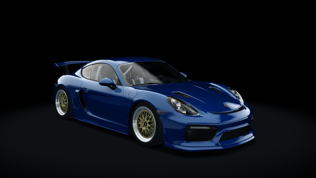 Porsche Cayman GT4 (GTS PDK Conversion), skin 08_sapphire_blue_metallic