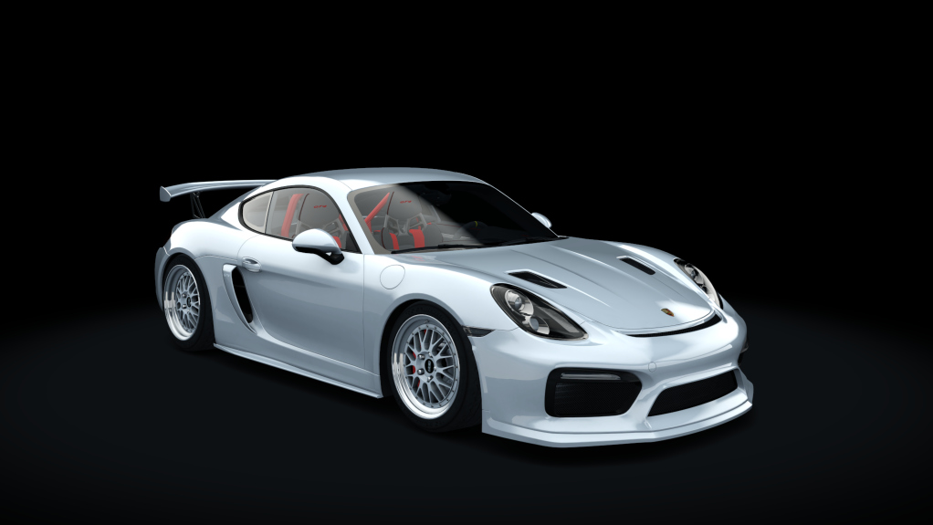 Porsche Cayman GT4 (GTS PDK Conversion), skin 10_white