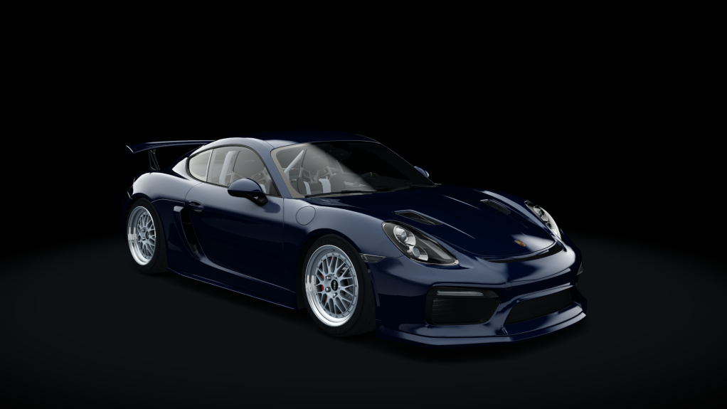 Porsche Cayman GT4 (GTS PDK Conversion), skin 11_dark_blue_metallic