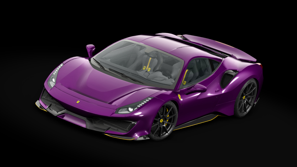 Ferrari 488 Pista Carbon, skin 22_viola_hong_kong