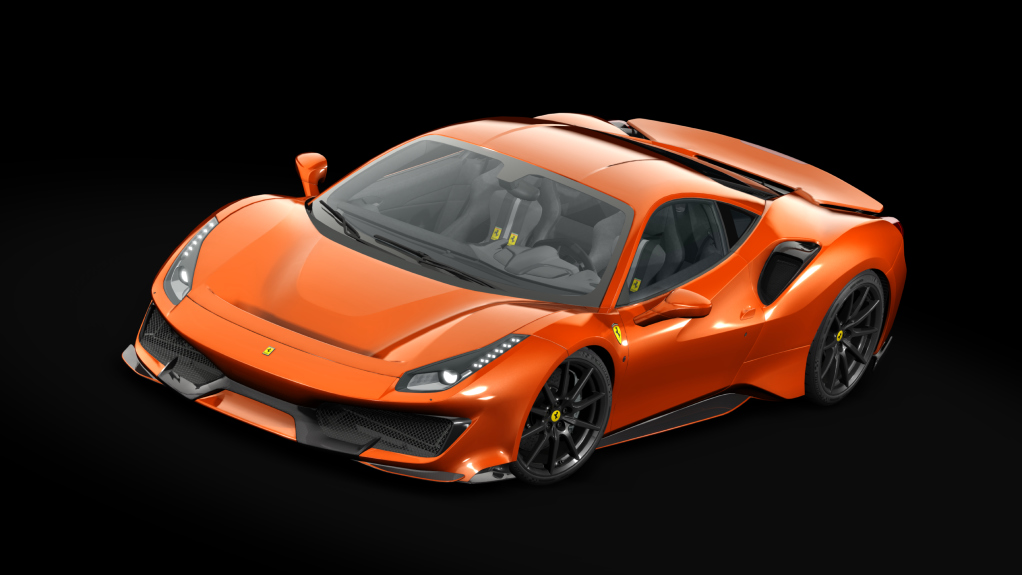 Ferrari 488 Pista Carbon, skin 35_special_orange_metallic