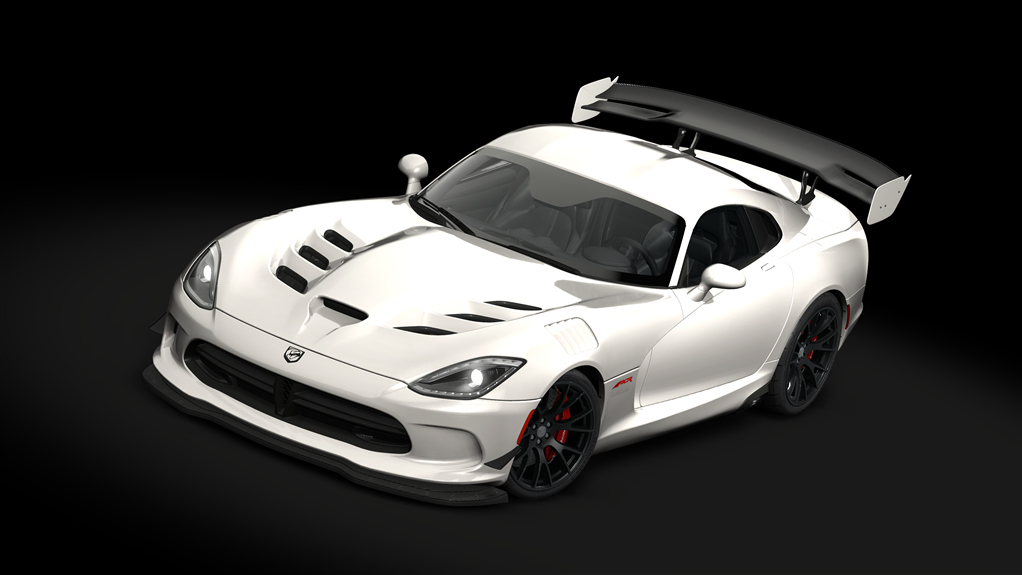 Dodge Viper ACR '16, skin 14_white