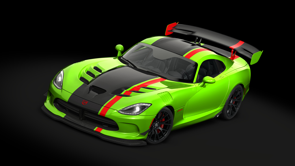 Dodge Viper ACR '16, skin 17_ACR_lime_green