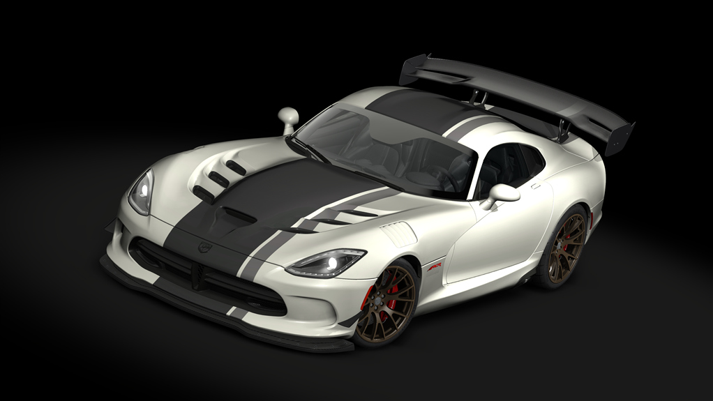 Dodge Viper ACR '16, skin 26_ACR_white_matt