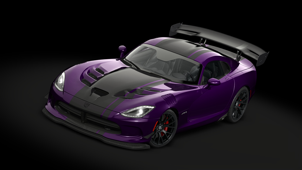 Dodge Viper ACR '16, skin 28_ACR_dark_purple_metallic
