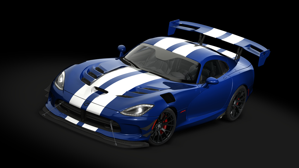 Dodge Viper ACR '16 Extreme Package, skin 04_GTS_blue_white_stripes