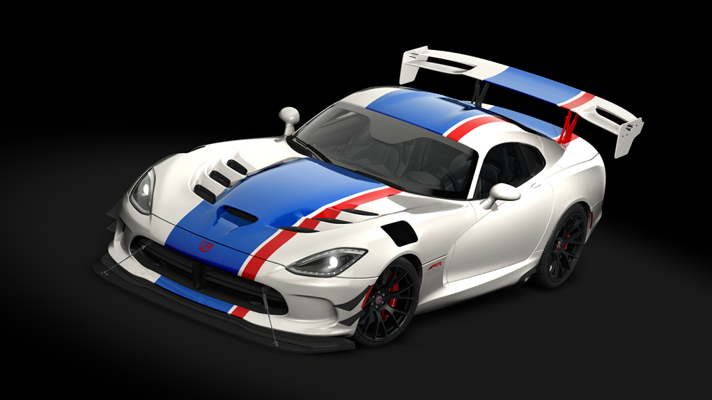 Dodge Viper ACR '16 Extreme Package, skin 19_ACR_white_red_blue