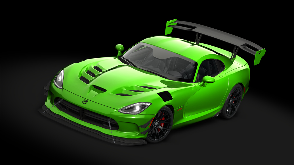 Dodge Viper ACR '16 Extreme Package, skin 23_green