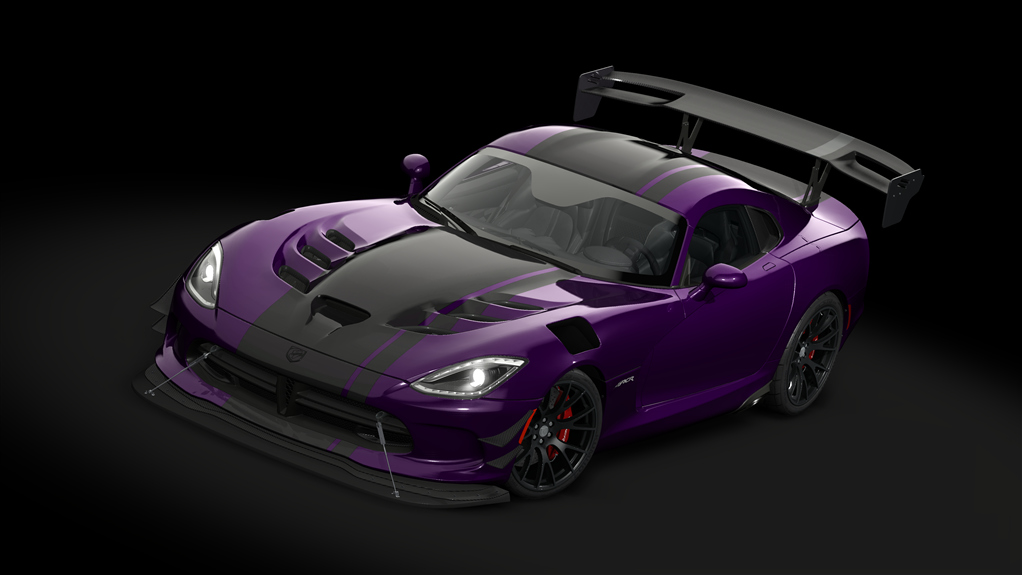 Dodge Viper ACR '16 Extreme Package, skin 28_ACR_dark_purple_metallic