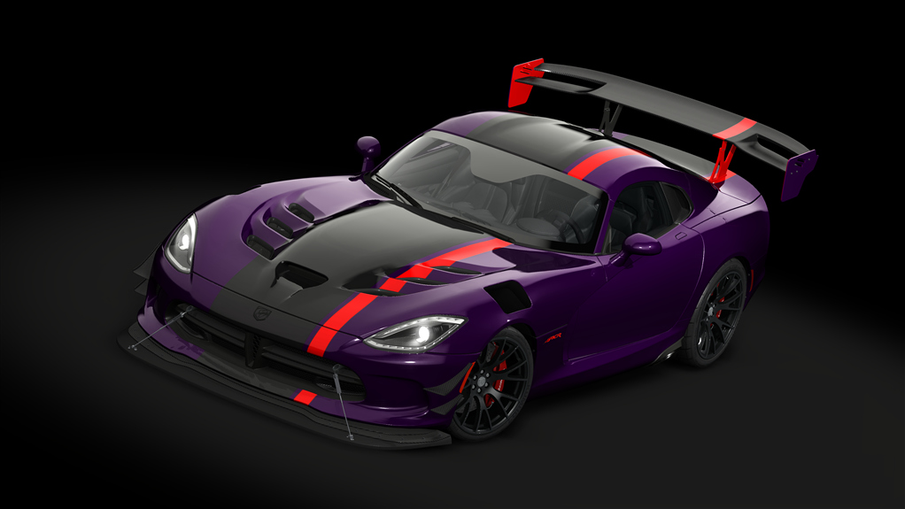 Dodge Viper ACR '16 Extreme Package, skin 29_ACR_dark_purple_metallic_red