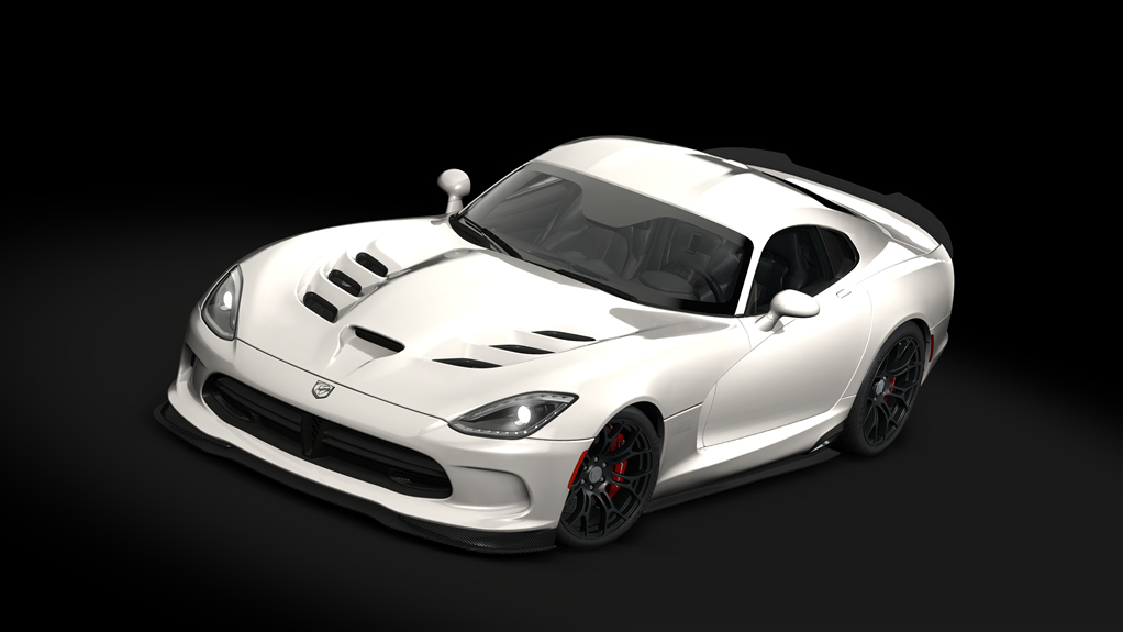 Dodge Viper GTC tuned '17, skin 07_white_pearl