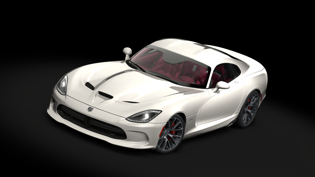 Dodge Viper GTS '13 Track Pack, skin 04_white_pearl