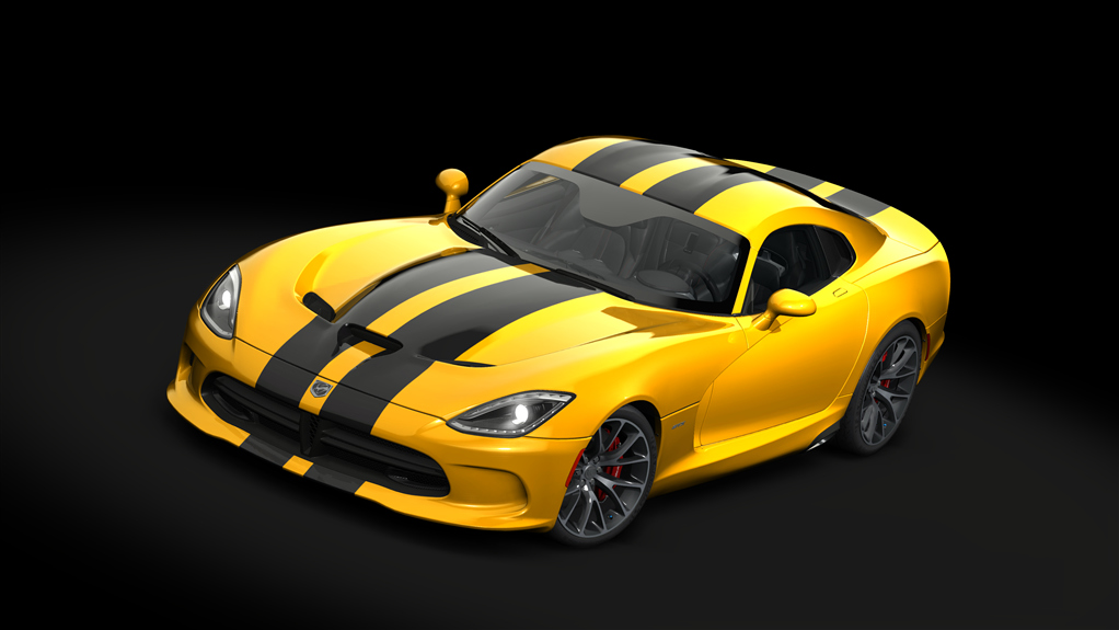 Dodge Viper GTS '13 Track Pack, skin 22_yellow_tintcoat_black_stripes