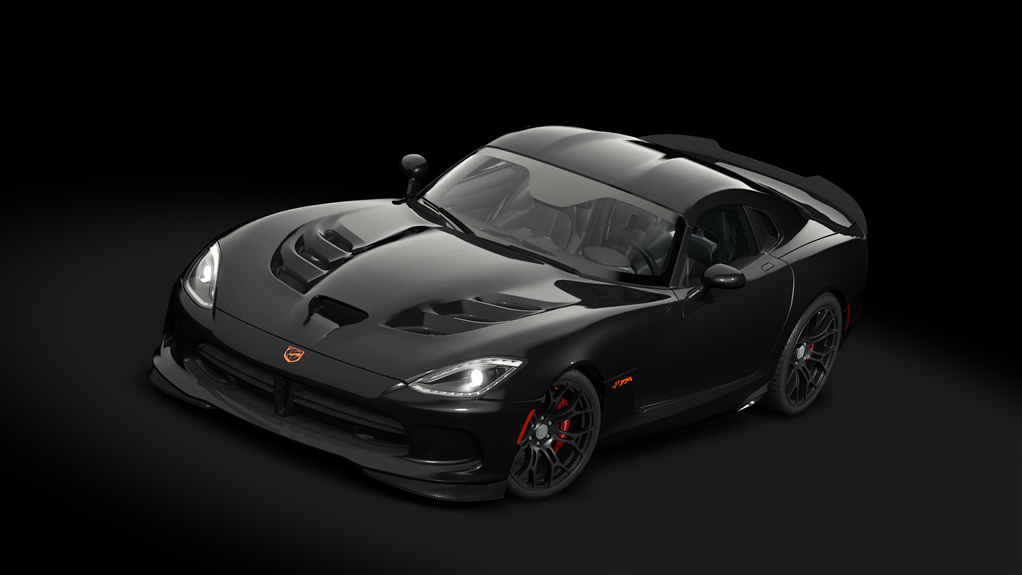 Dodge Viper TA '14, skin 02_black_black