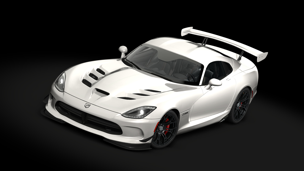 Dodge Viper TA 2.0 '15, skin 02_white_pearl