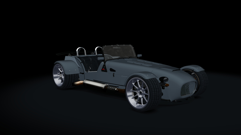 Caterham RS900, skin silver_matte