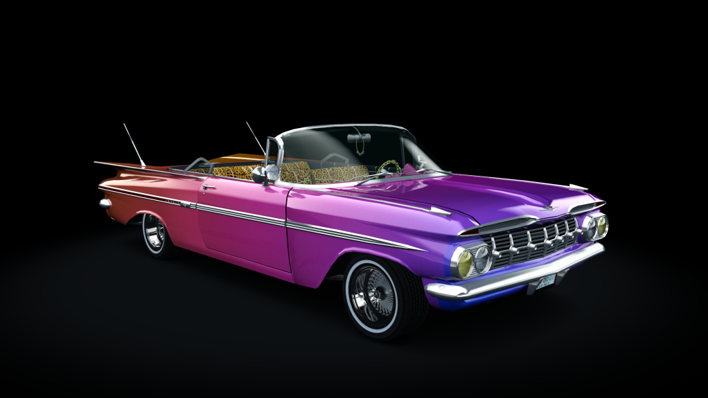 Chevy Impala 1959 Convertible Lowrider, skin special_2