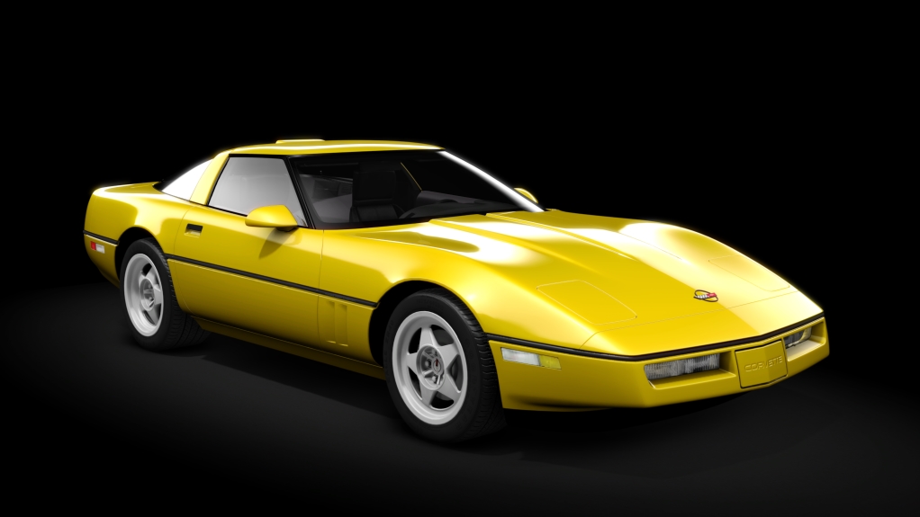 Chevrolet Corvette C4 ZR-1 (Tuned), skin Competition_Yellow