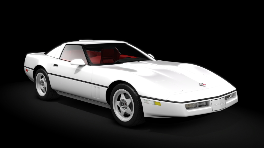 Chevrolet Corvette C4 ZR-1 (Tuned), skin White