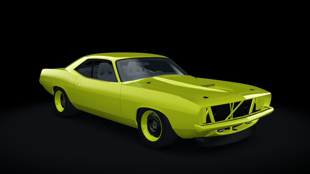 Plymouth Barracuda, skin Yellow